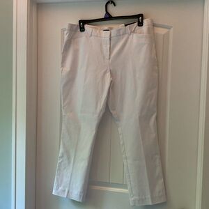 White slim Fit Worthington Ankle Pant